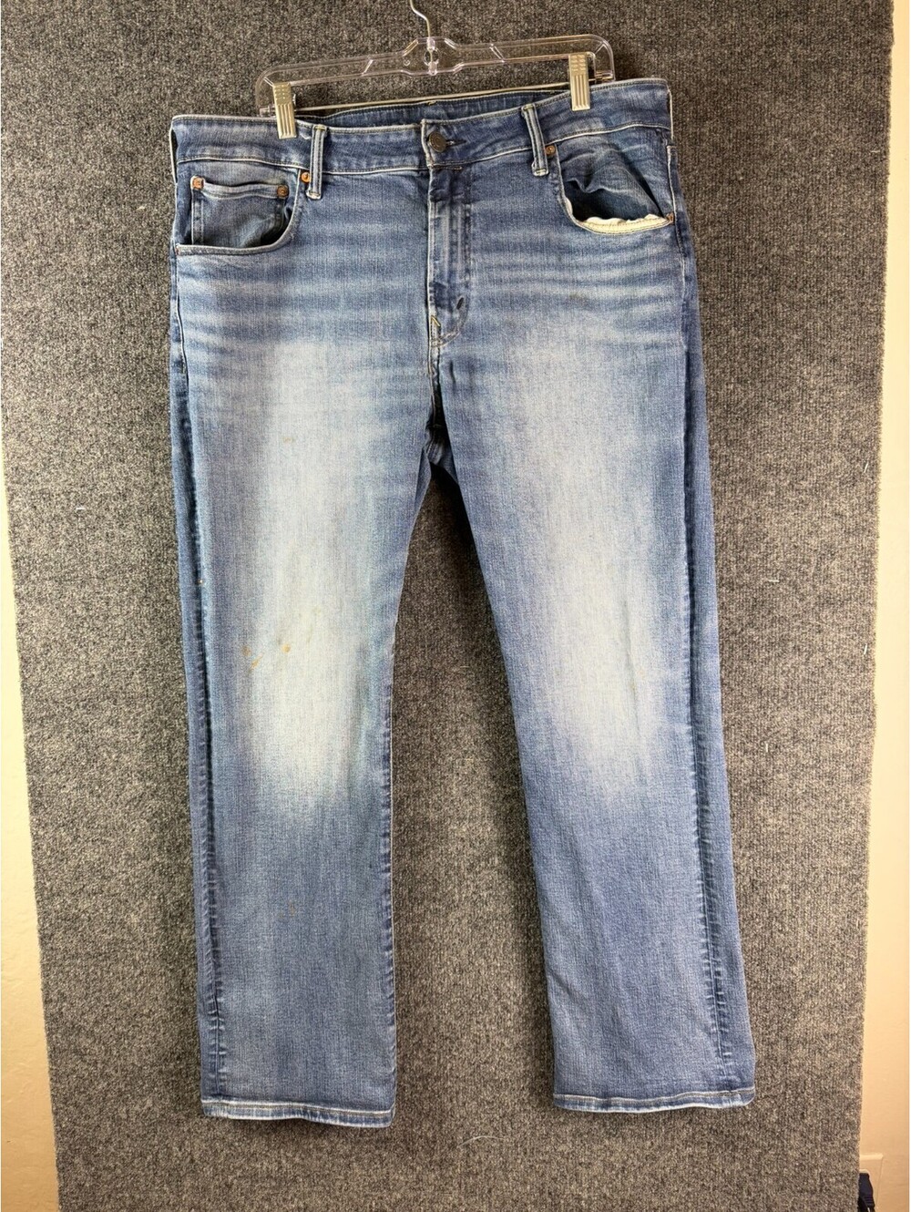 American Eagle Airflex Jeans Mens 38 Medium Wash Denim Blue Pants